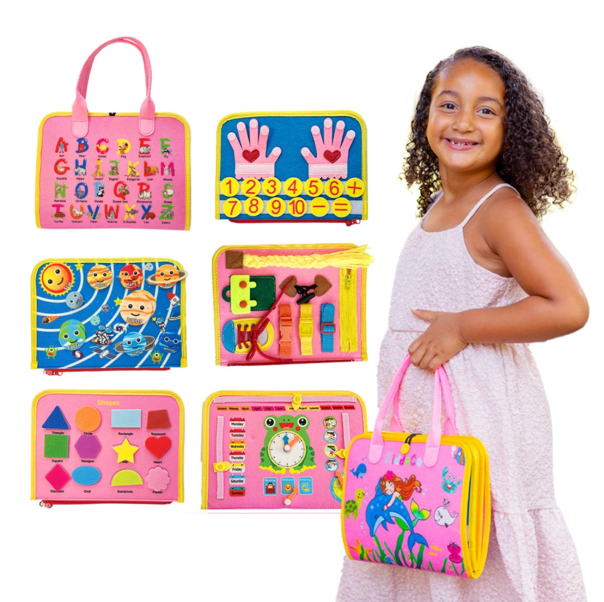 KiddoCo Busy Book Bag