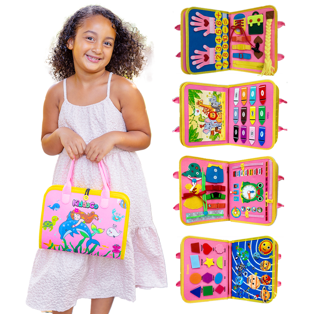 KiddoCo Busy Book Bag