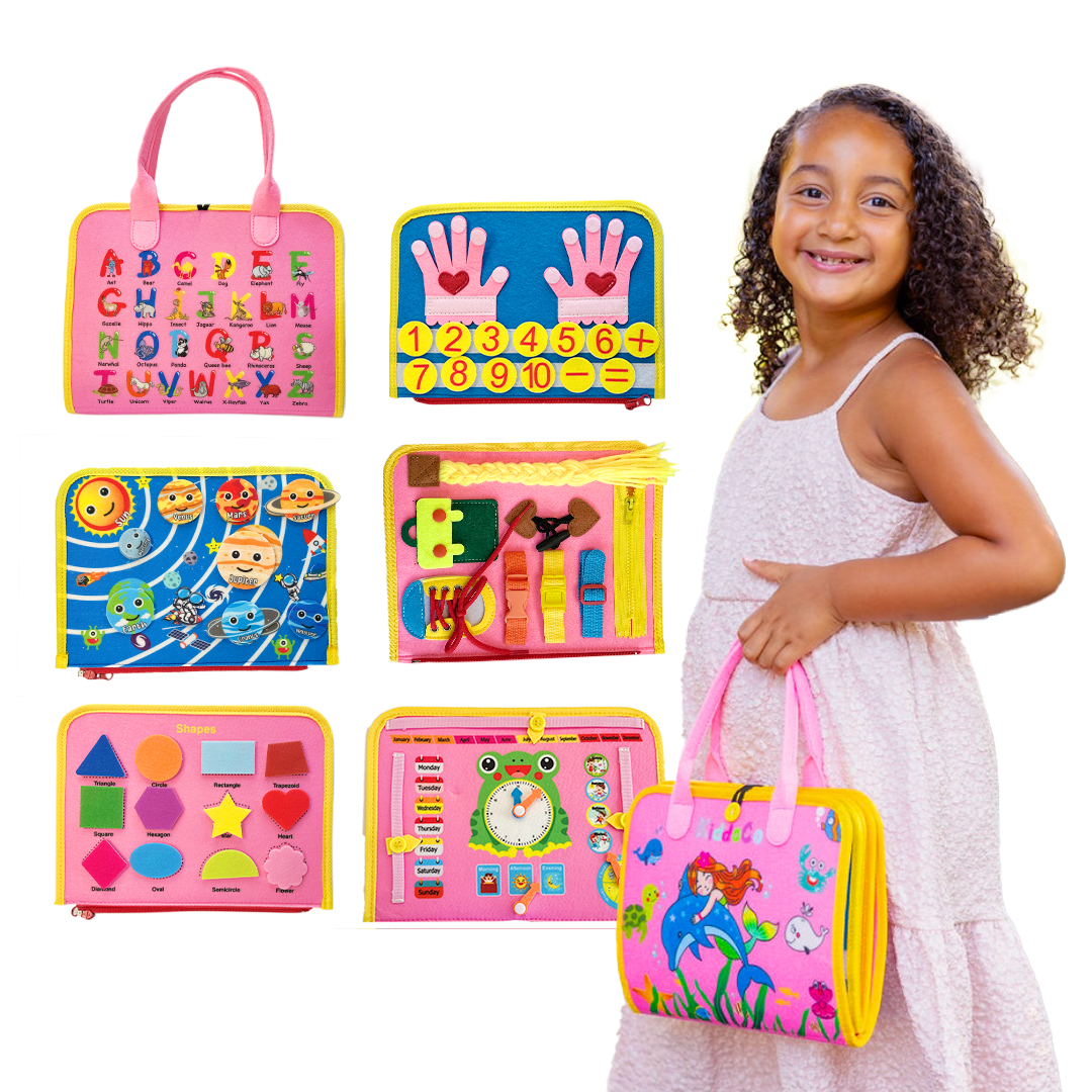 KiddoCo Busy Book Bag